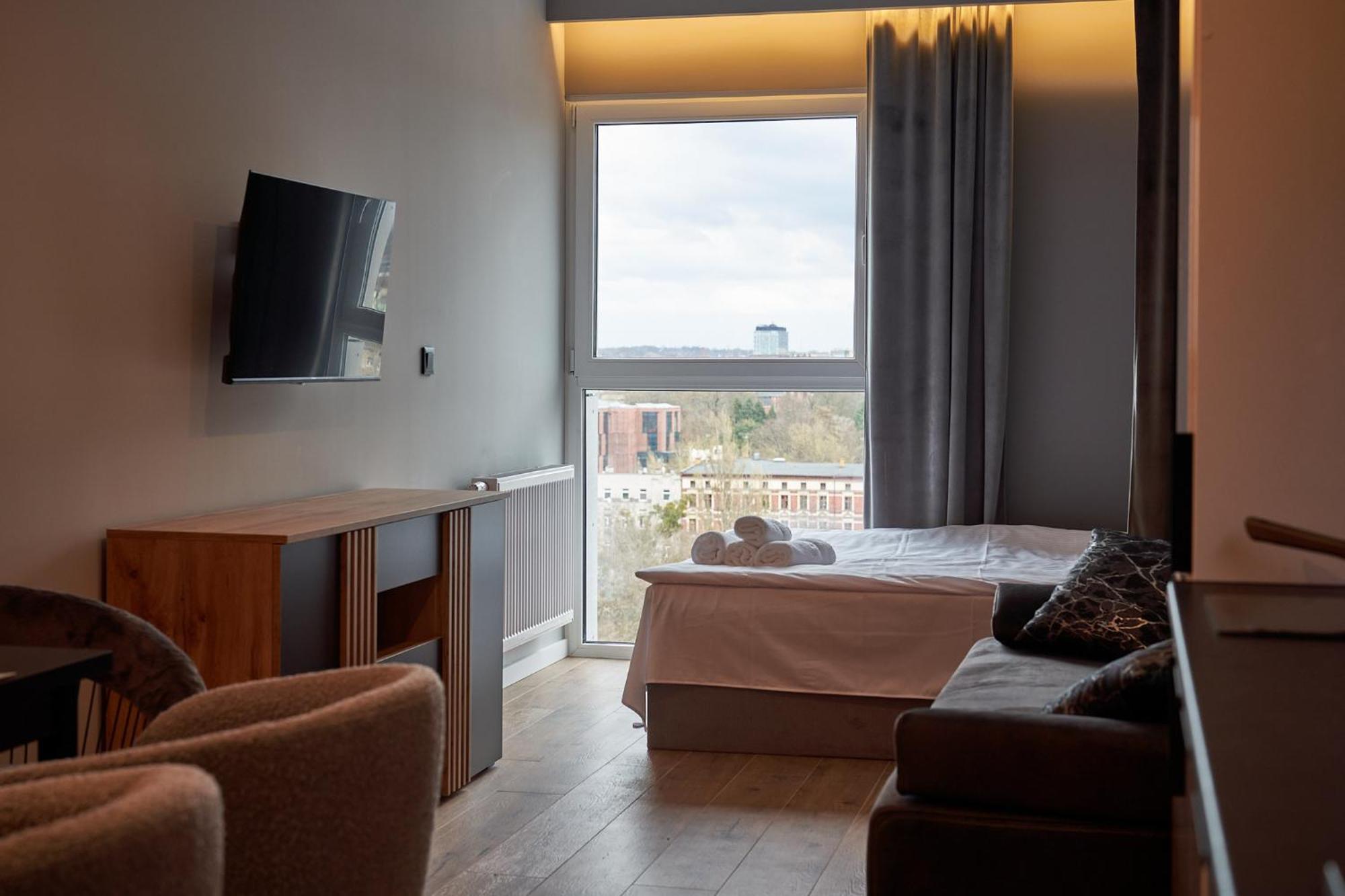 Apartamenty Panorama Lodź Bagian luar foto