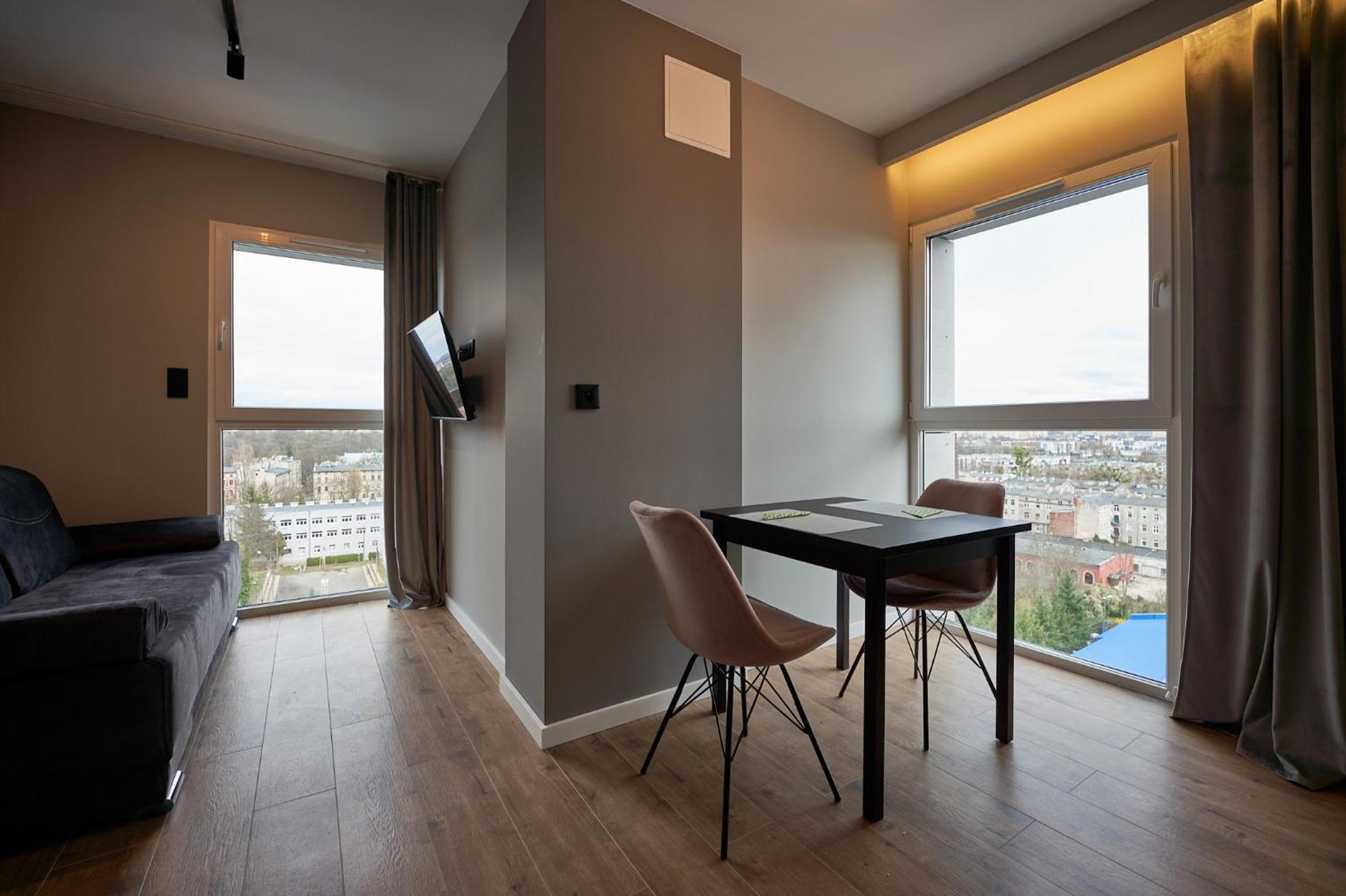 Apartamenty Panorama Lodź Bagian luar foto
